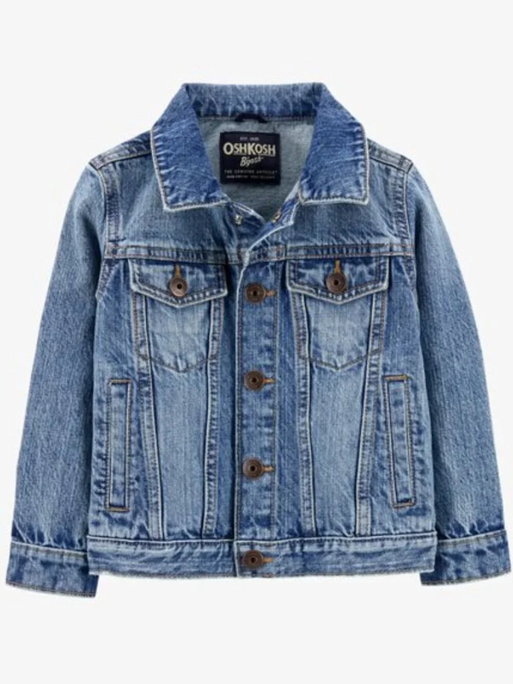OSHKOSH B'GOSH Kid's Denim Jean Jacket - 3T - NEW NWT